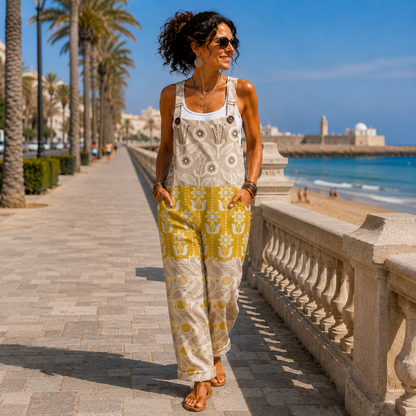 ATENEA™  Mono con estampado floral elegante