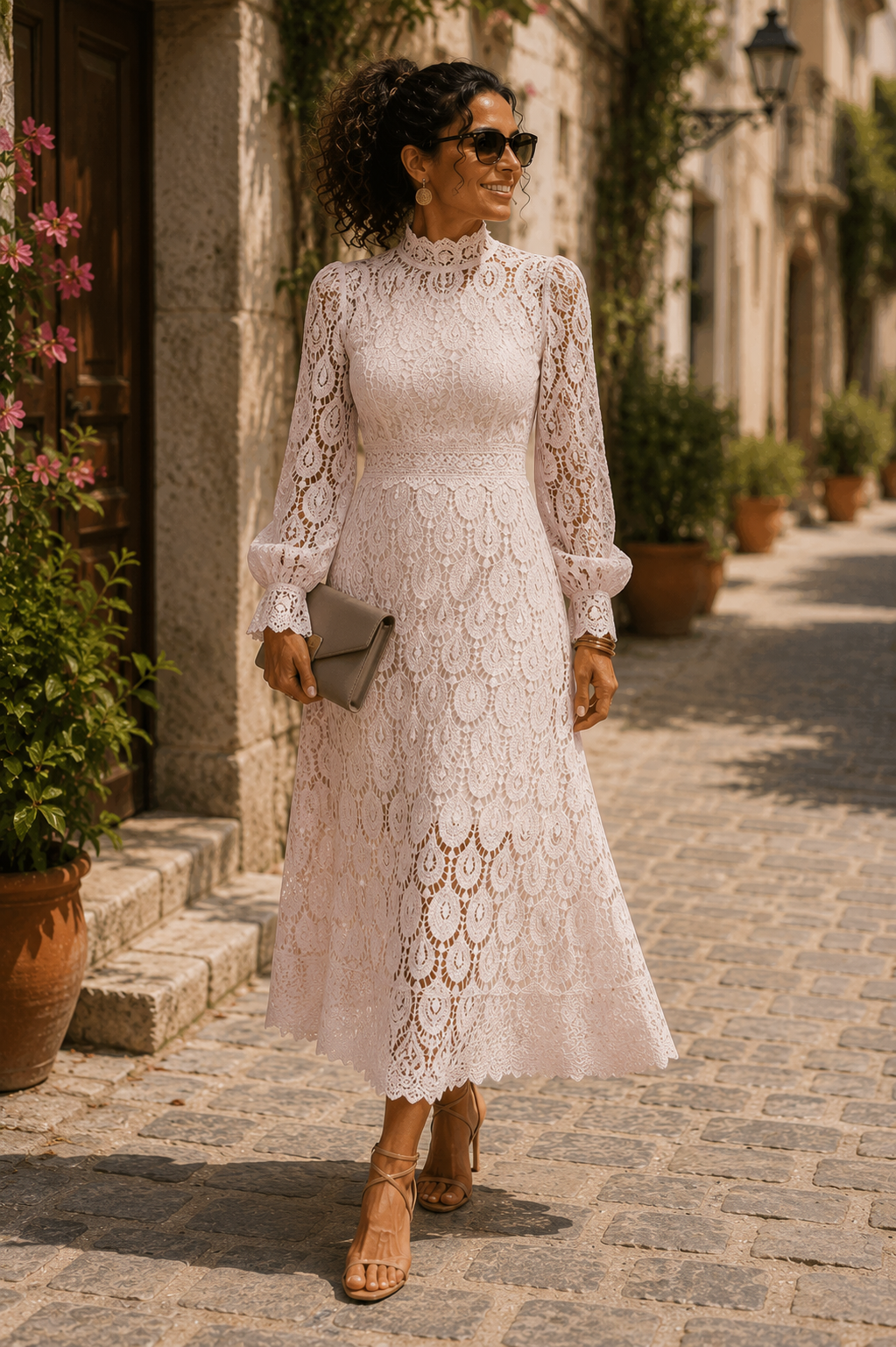 CLAUDIA™ Esencia de Elegancia: Vestido de Encaje