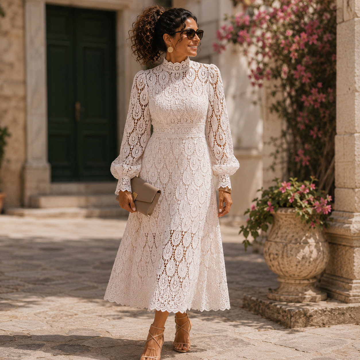 CLAUDIA™ Esencia de Elegancia: Vestido de Encaje