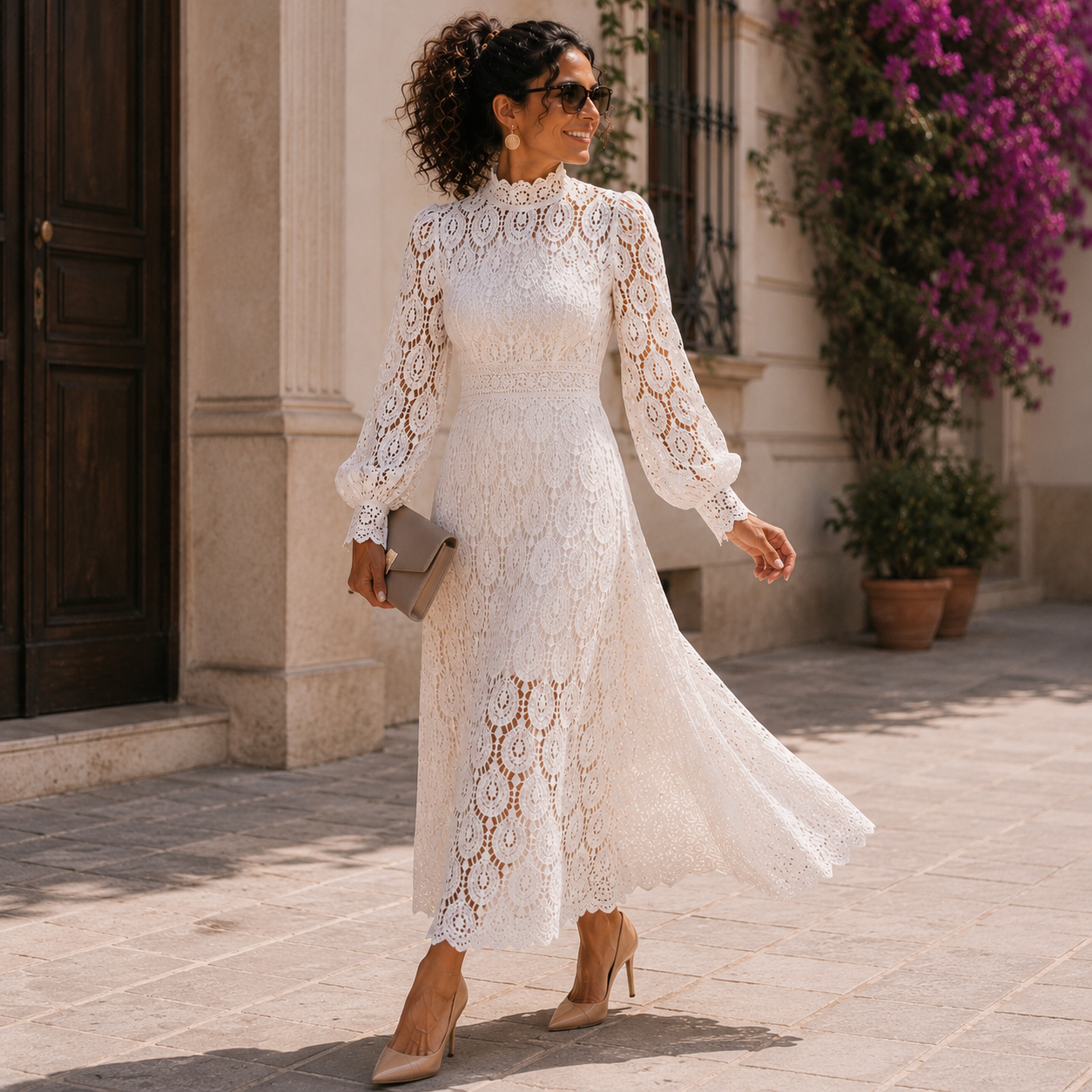 CLAUDIA™ Esencia de Elegancia: Vestido de Encaje