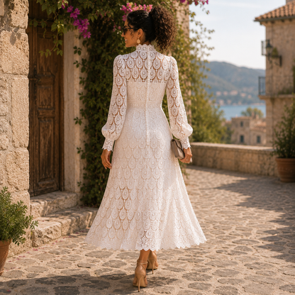 CLAUDIA™ Esencia de Elegancia: Vestido de Encaje
