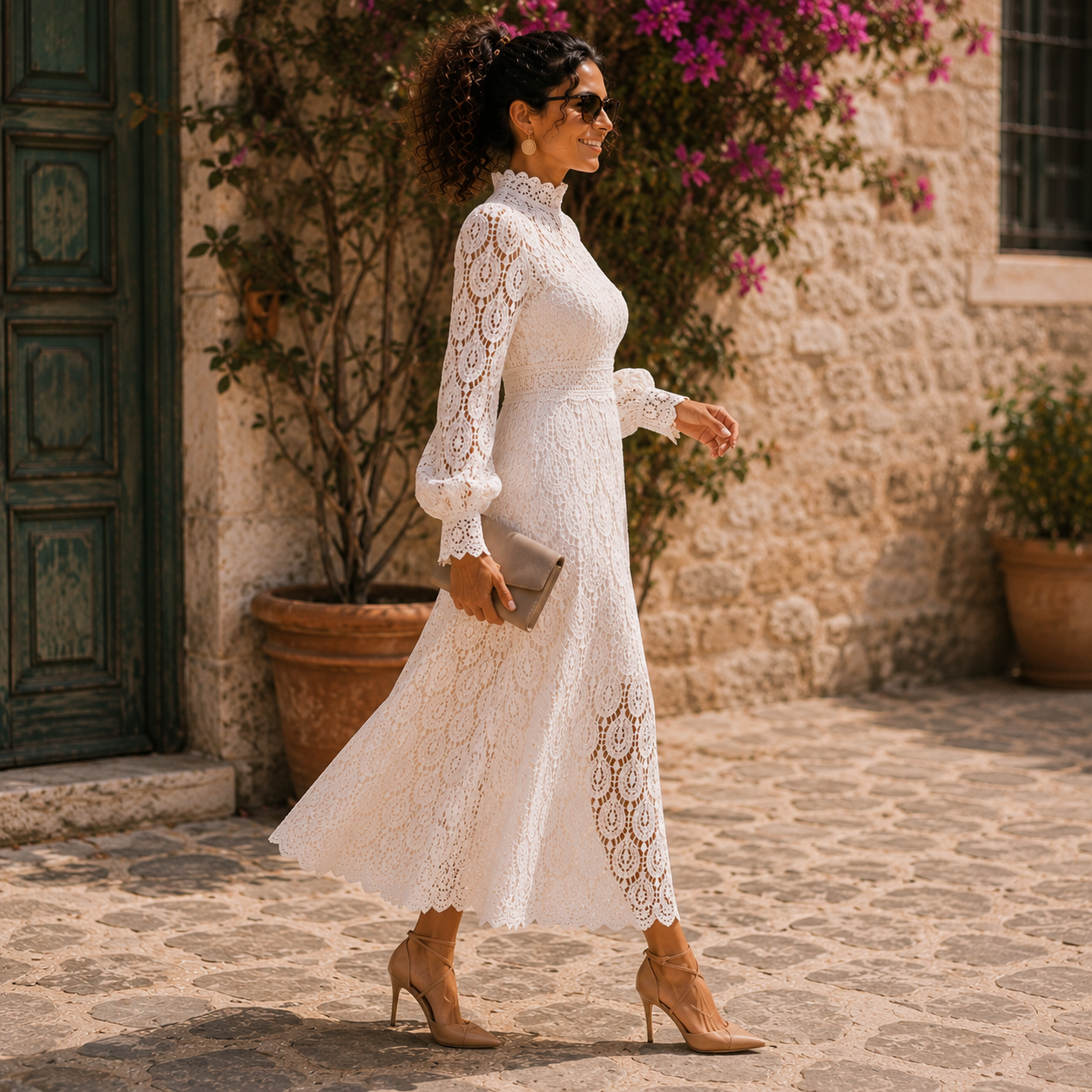 CLAUDIA™ Esencia de Elegancia: Vestido de Encaje