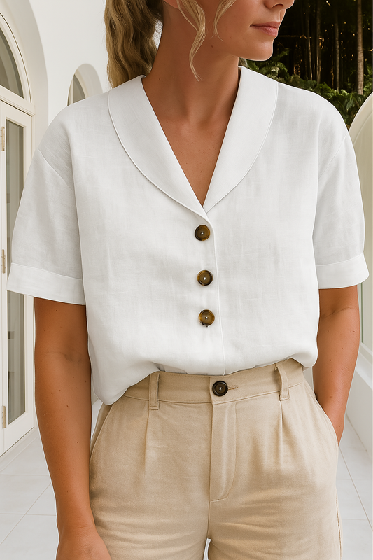 VALERIA™ Blusa Éterea Elegancia: Deslumbrante y Sofisticada