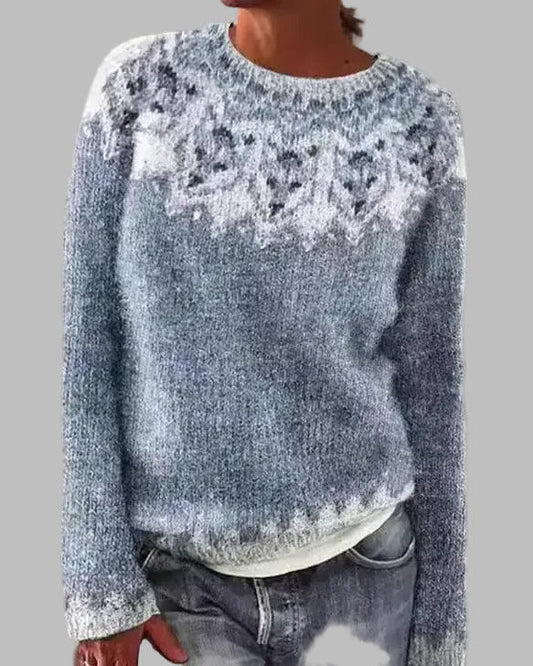 ERICA™ | SUÉTER VINTAGE DE PUNTO ISLANDÉS