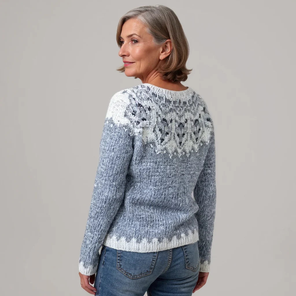ERICA™ | SUÉTER VINTAGE DE PUNTO ISLANDÉS
