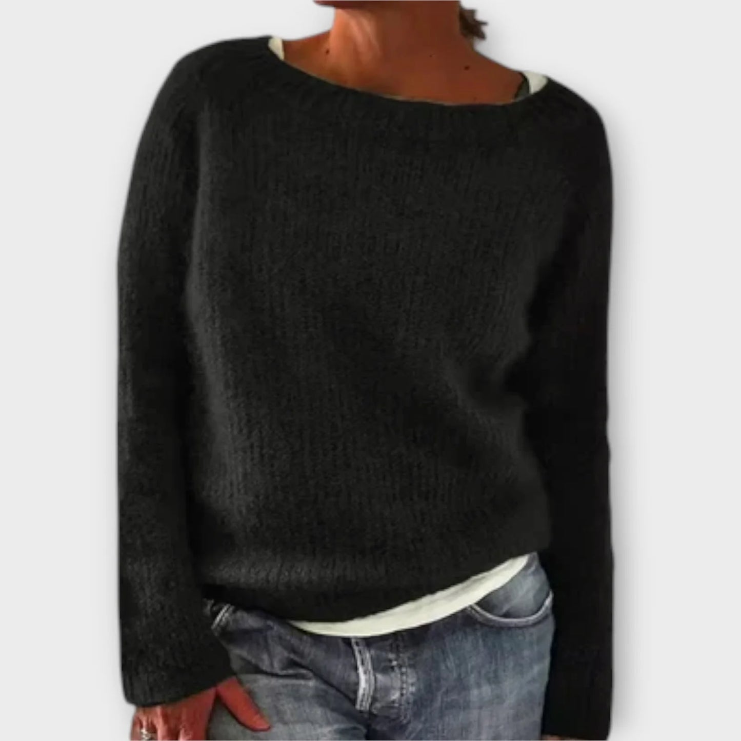 MONA™ | SUÉTER VINTAGE DE PUNTO ISLANDÉS
