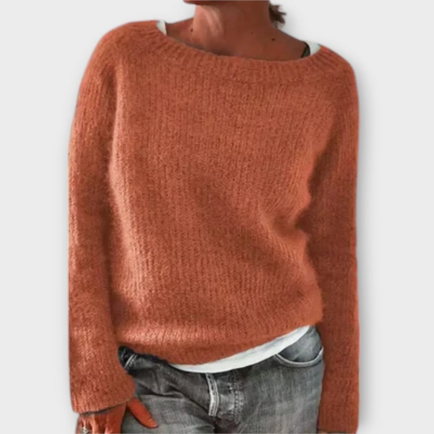 MONA™ | SUÉTER VINTAGE DE PUNTO ISLANDÉS