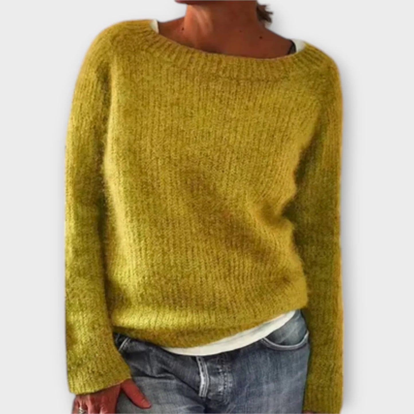 MONA™ | SUÉTER VINTAGE DE PUNTO ISLANDÉS