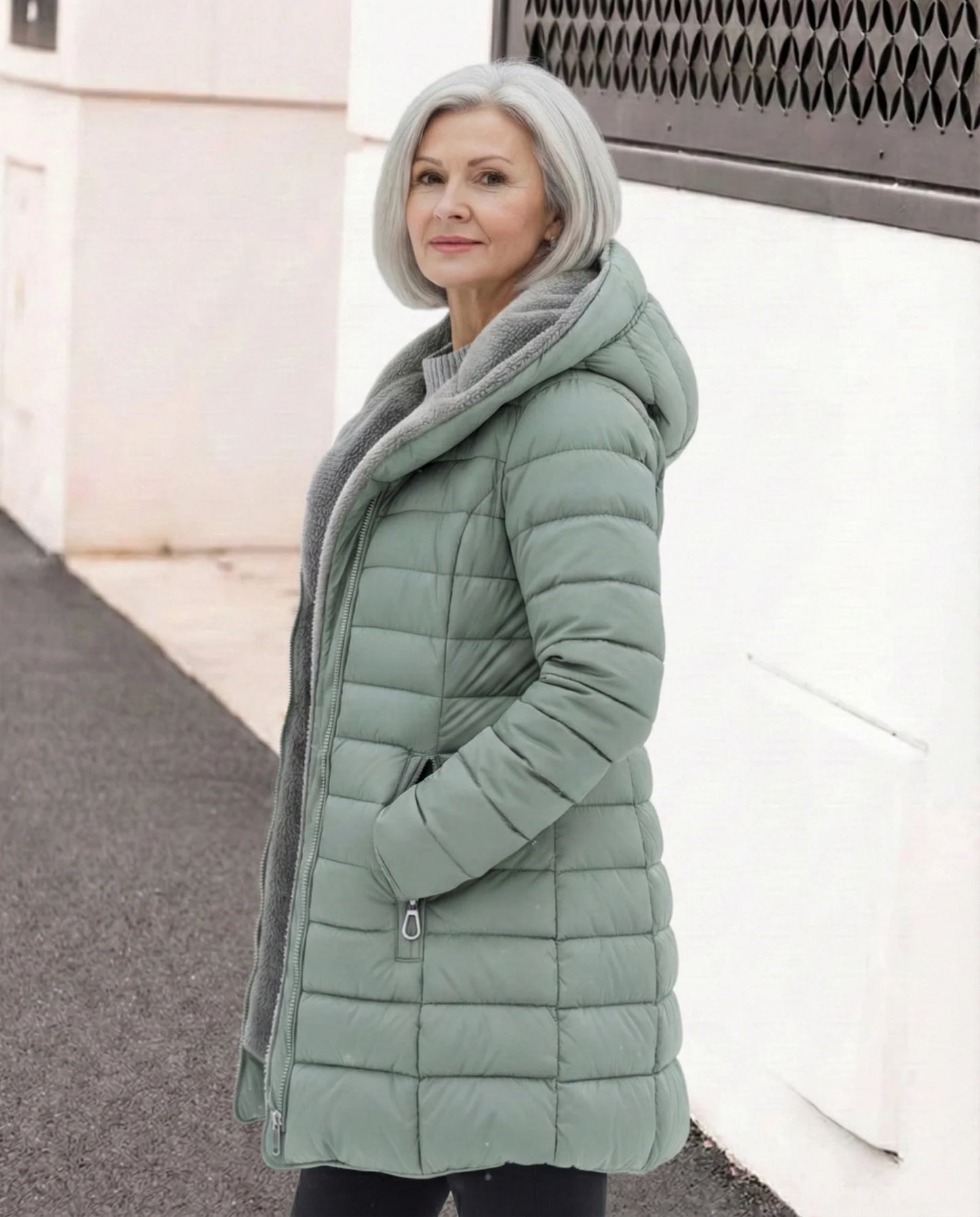MICA™  CHAQUETA ACOLCHADA DE FORRO POLAR