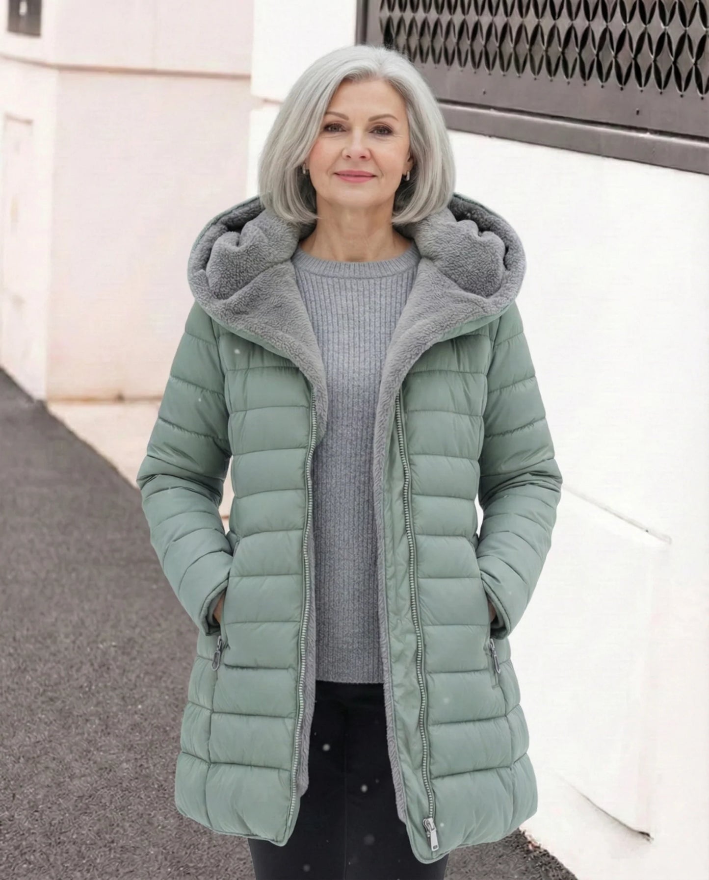 MICA™  CHAQUETA ACOLCHADA DE FORRO POLAR
