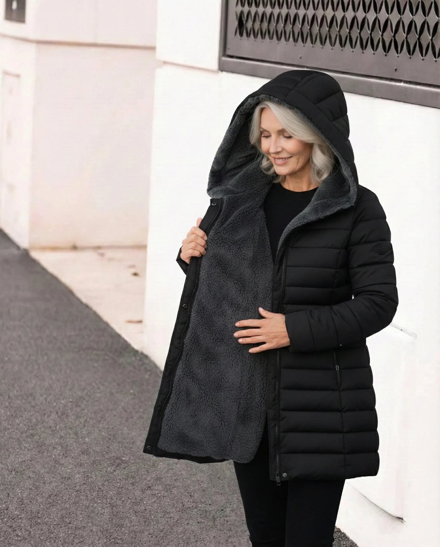 MICA™  CHAQUETA ACOLCHADA DE FORRO POLAR