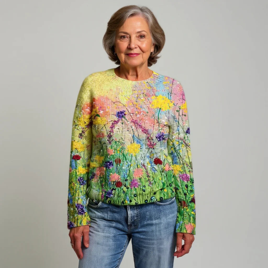 ROCIO™ | SUÉTER VINTAGE DE PUNTO ISLANDÉS