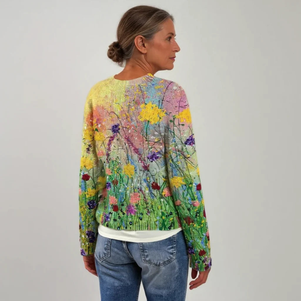 ROCIO™ | SUÉTER VINTAGE DE PUNTO ISLANDÉS