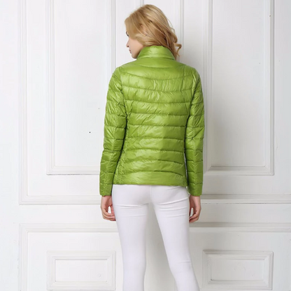Ilse | Chaqueta Acolchada Ligera con Cuello Alto