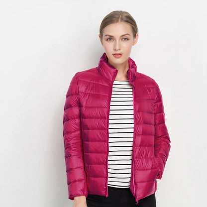 Ilse | Chaqueta Acolchada Ligera con Cuello Alto