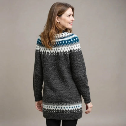 JULIA™ | SUÉTER VINTAGE DE PUNTO ISLANDÉS