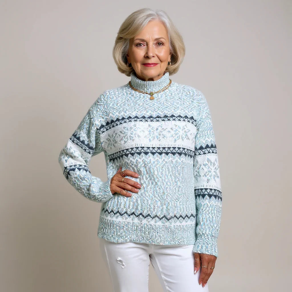 KAROLINA™ | SUÉTER VINTAGE DE PUNTO ISLANDÉS