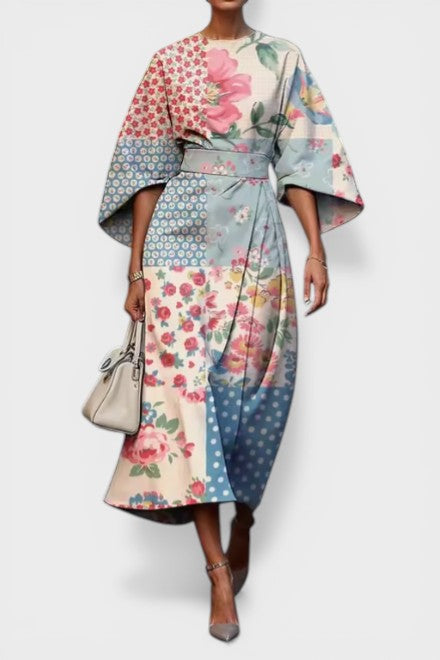 ROCIO™ Florece con Elegancia: Vestido Floral 