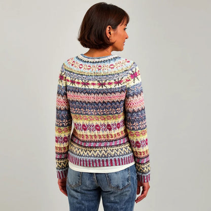 MAICA™ | SUÉTER VINTAGE DE PUNTO ISLANDÉS