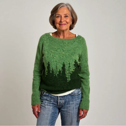 MERLINA™  SUÉTER VINTAGE DE PUNTO ISLANDÉS