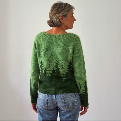 MERLINA™  SUÉTER VINTAGE DE PUNTO ISLANDÉS