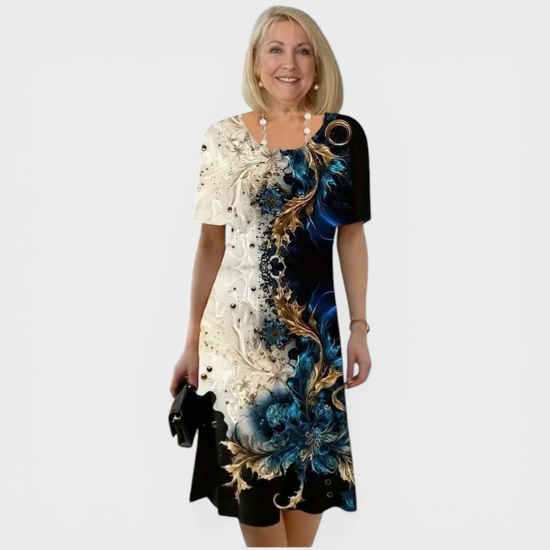 NORMA™ Máxima comodidad con estilo: Vestido estampado 