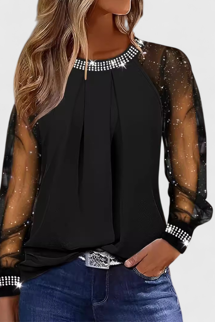 MARIA™ Blusa Flores de Primavera: Elegancia  