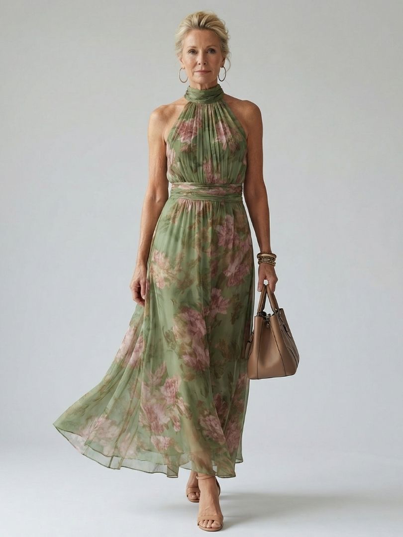 JULIA™  Elegancia en cada paso: Vestido midi 
