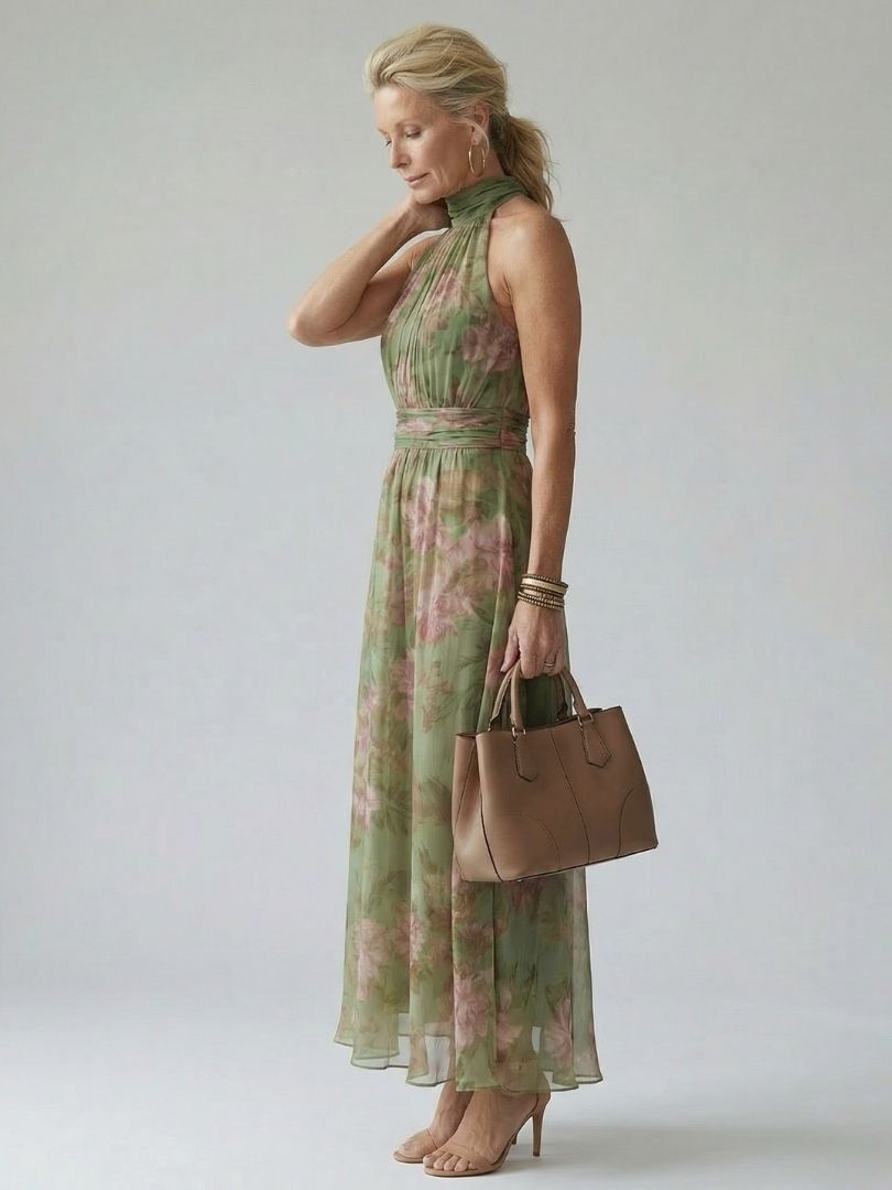 JULIA™  Elegancia en cada paso: Vestido midi 
