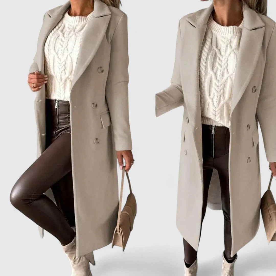MILA™ | ABRIGO LARGO Y ELEGANTE