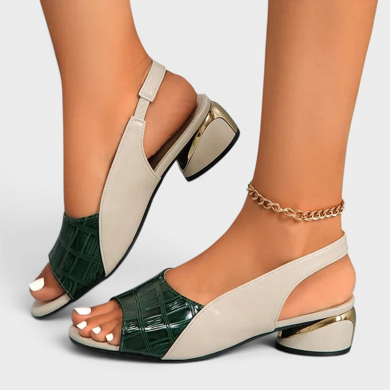 NADIA™ | Paso a Paso con Estilo: Sandalias de tacón bajo