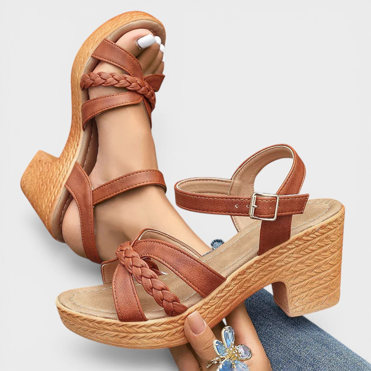 ALBA™ | Paso Ligero: Sandalias Cómodas para un Verano sin Calor
