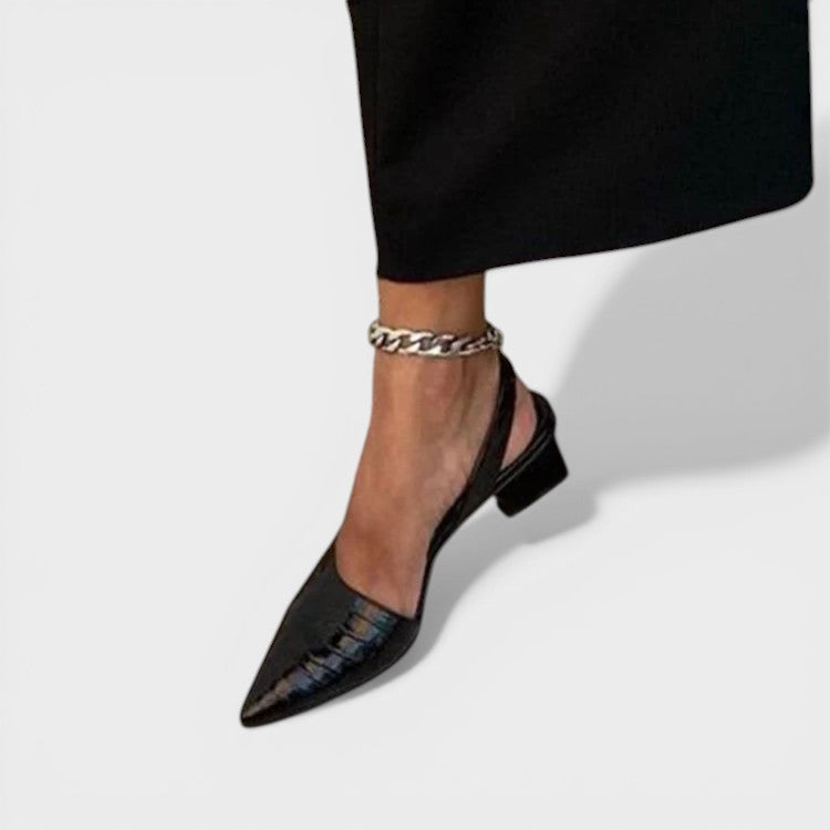 GLORIA™ | Zapatos Estilo: Eleva tu look con estos cómodos tacones slingback