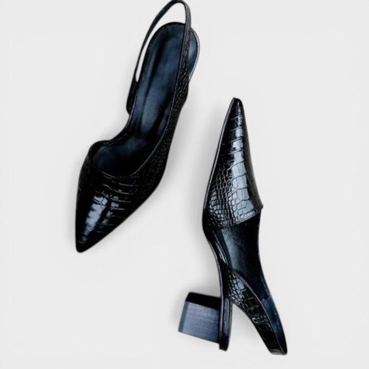 GLORIA™ | Zapatos Estilo: Eleva tu look con estos cómodos tacones slingback