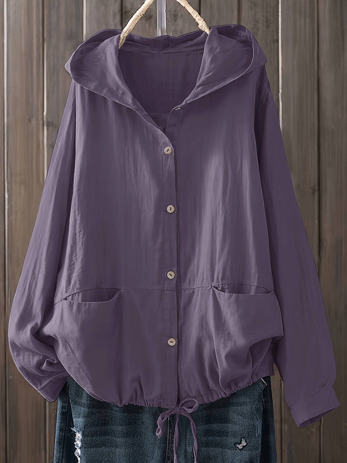 Antonia | Chaqueta con Capucha que Ajustas a tu Cintura