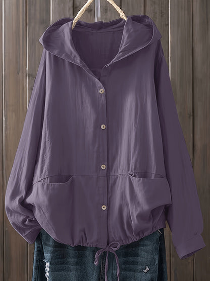 Antonia | Chaqueta con Capucha que Ajustas a tu Cintura