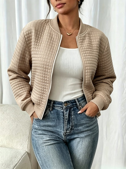 Miriam | Chaqueta Corta que No Marca la Barriga