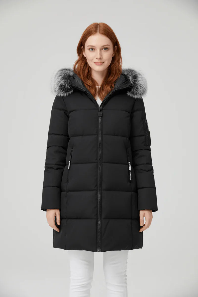 ADRIANA - Abrigo acolchado de invierno