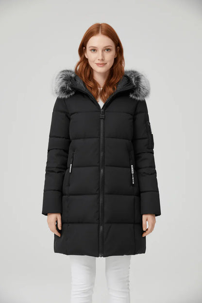 ADRIANA - Abrigo acolchado de invierno