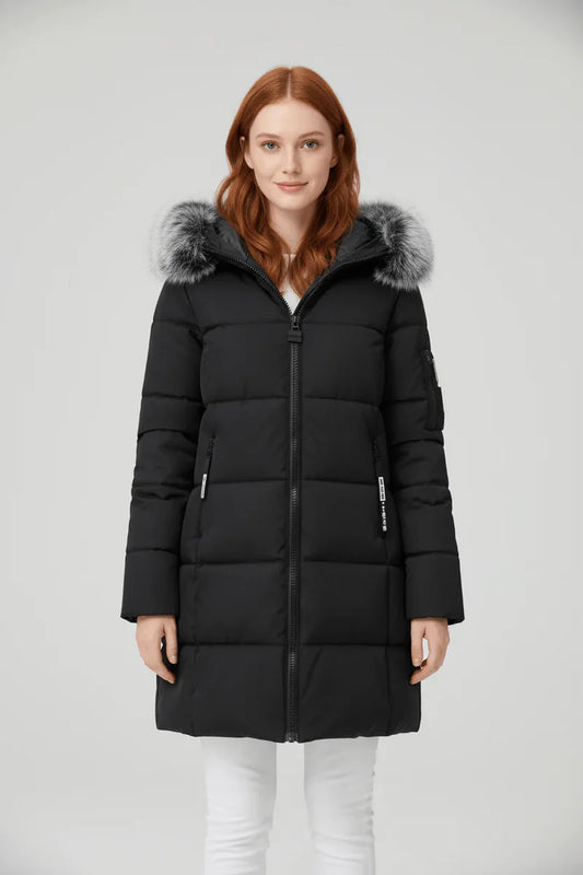 ADRIANA - Abrigo acolchado de invierno