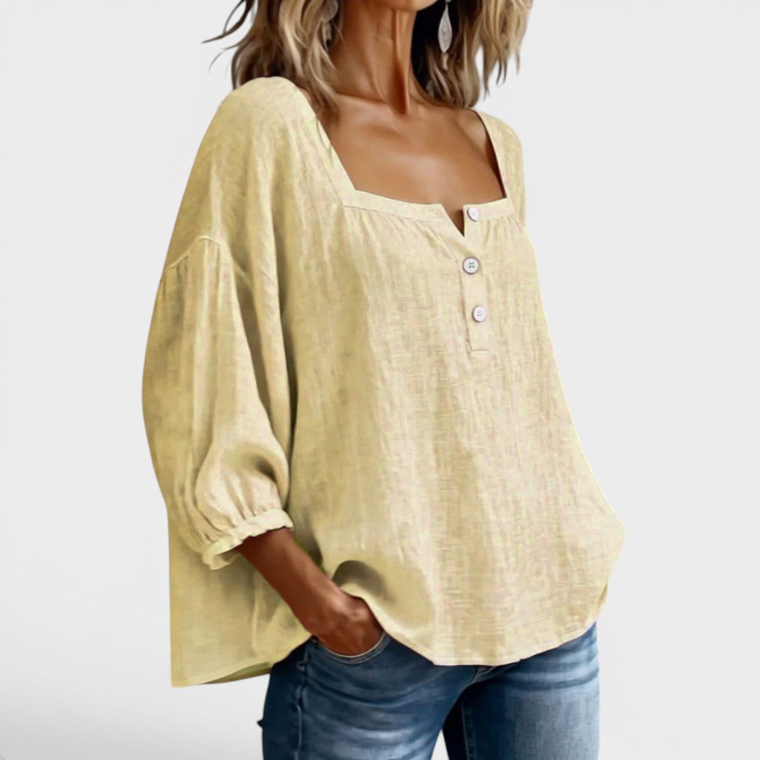 SILVIA™ Brilla con Estilo  | Blusa Casual Elegante