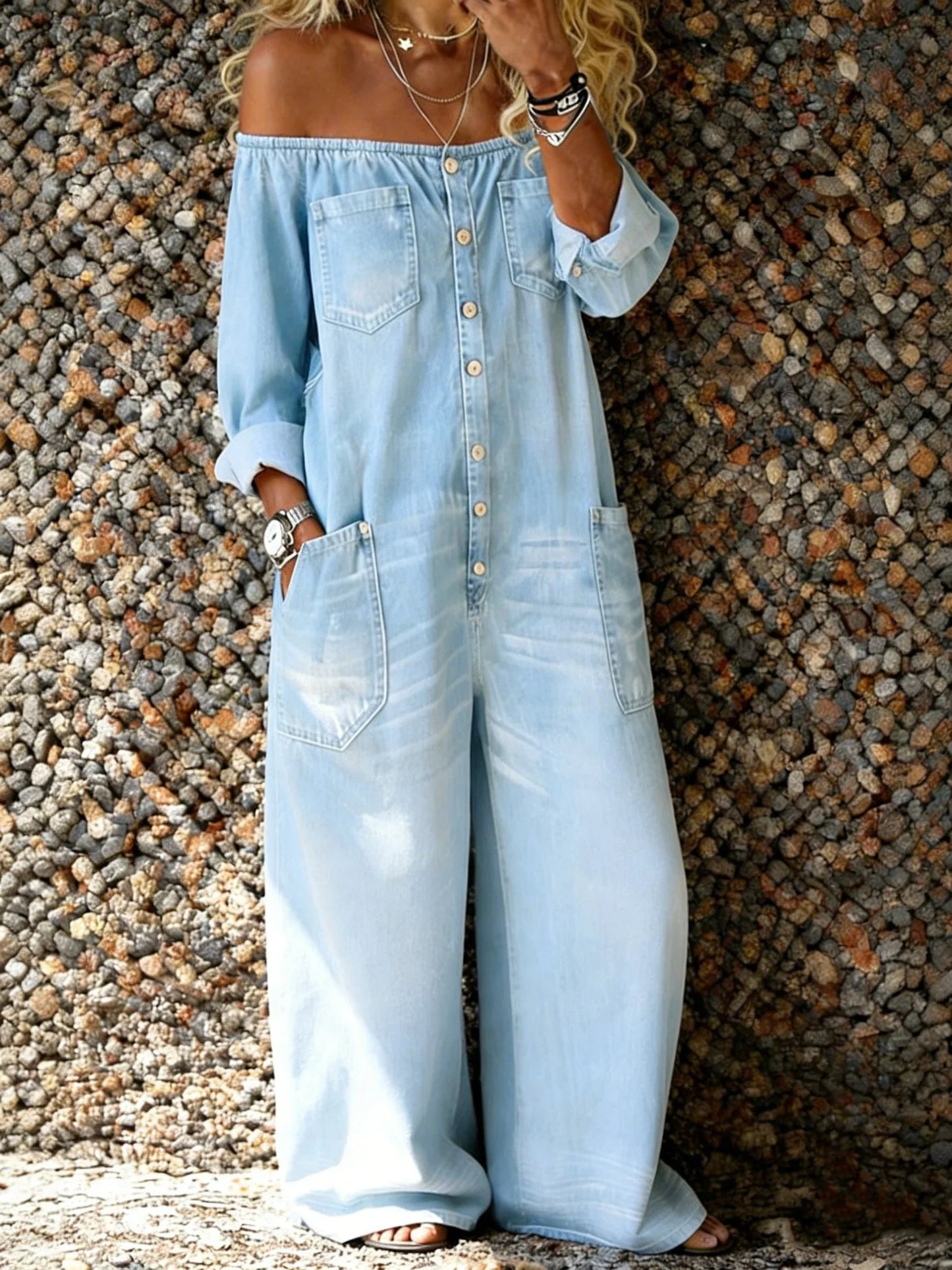 NEREA™  Mono denim - Elegancia que enamora