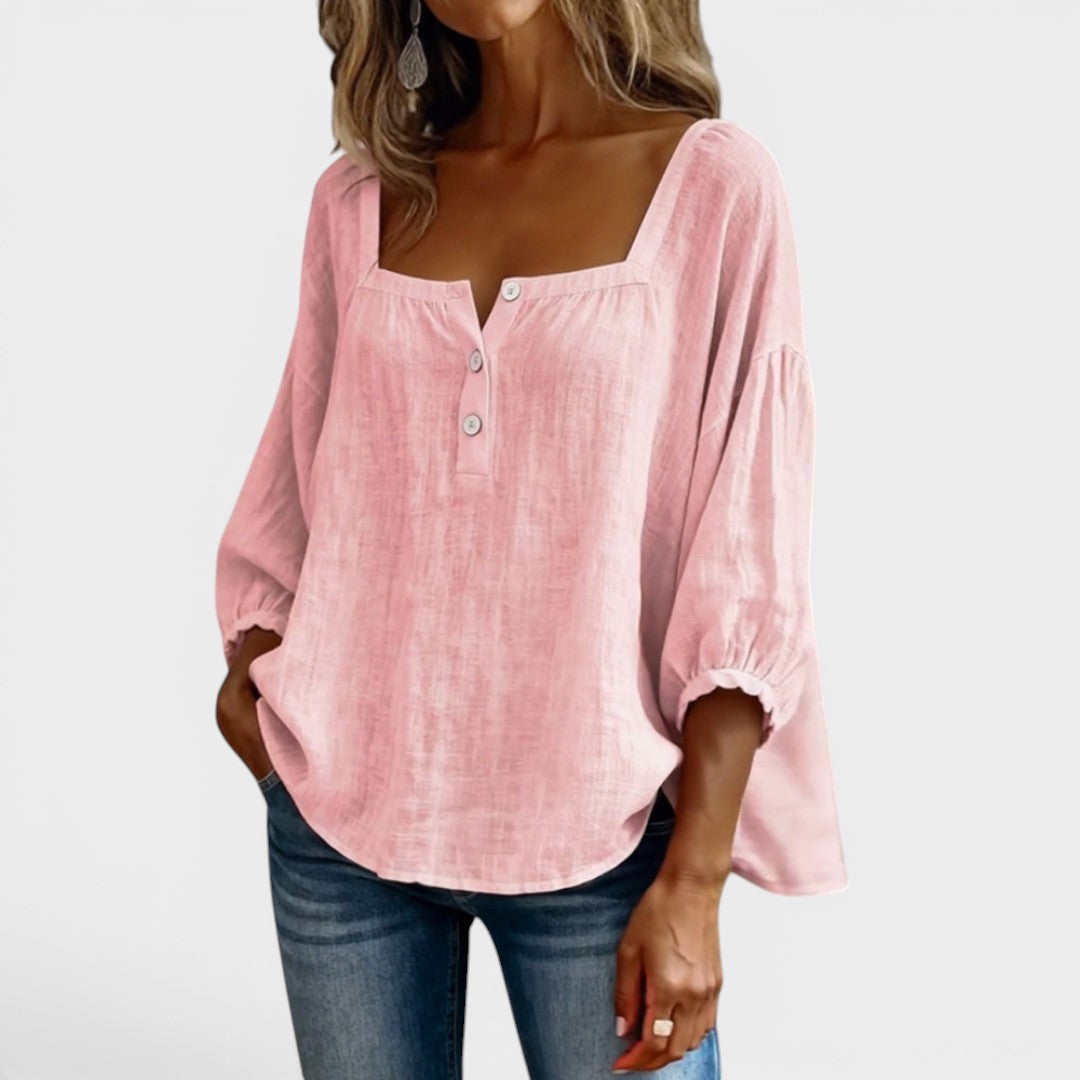 SILVIA™ Brilla con Estilo  | Blusa Casual Elegante