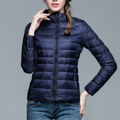 Ilse | Chaqueta Acolchada Ligera con Cuello Alto