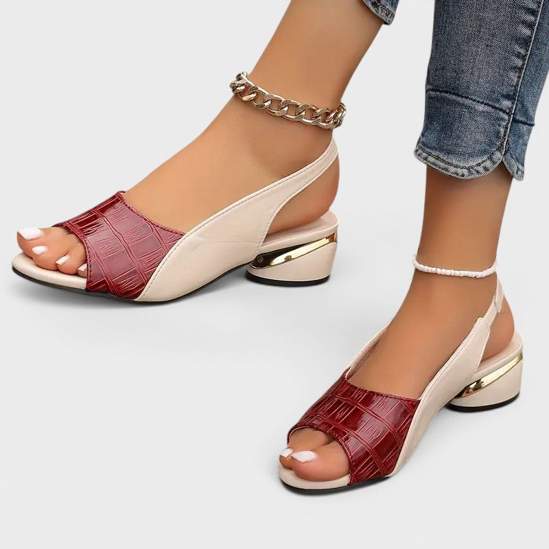 NADIA™ | Paso a Paso con Estilo: Sandalias de tacón bajo