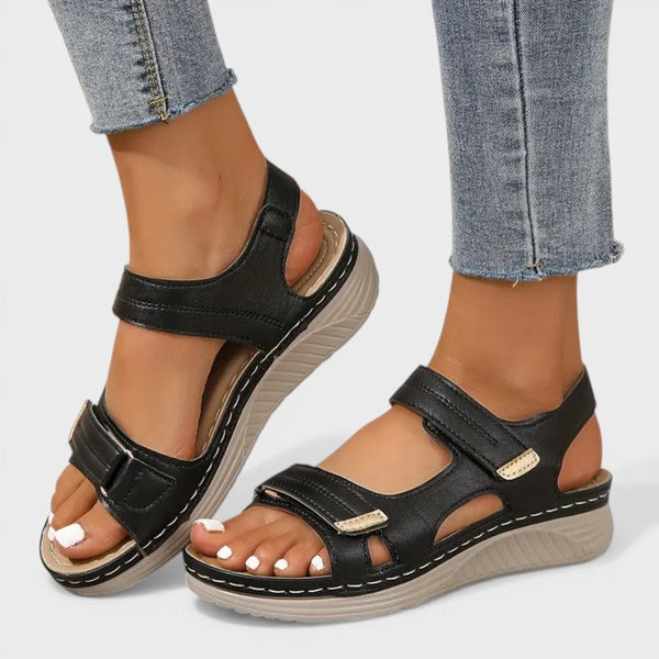 CAROLINA™ | Comfort Bliss: Sandalias ortopédicas de lujo 