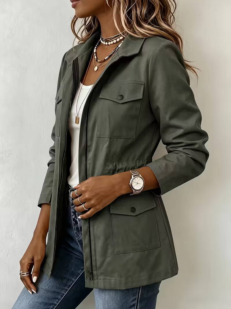 Renata | Chaqueta Utilitaria con Bolsillos