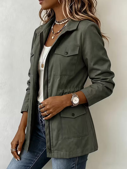 Renata | Chaqueta Utilitaria con Bolsillos