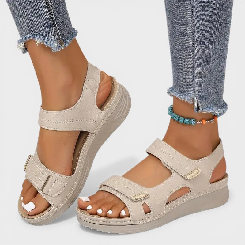 CAROLINA™ | Comfort Bliss: Sandalias ortopédicas de lujo 