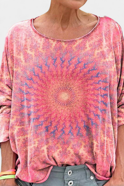 Blusa Bohemia Retro Omari: ¡Talla Oversized para un Estilo Único!
